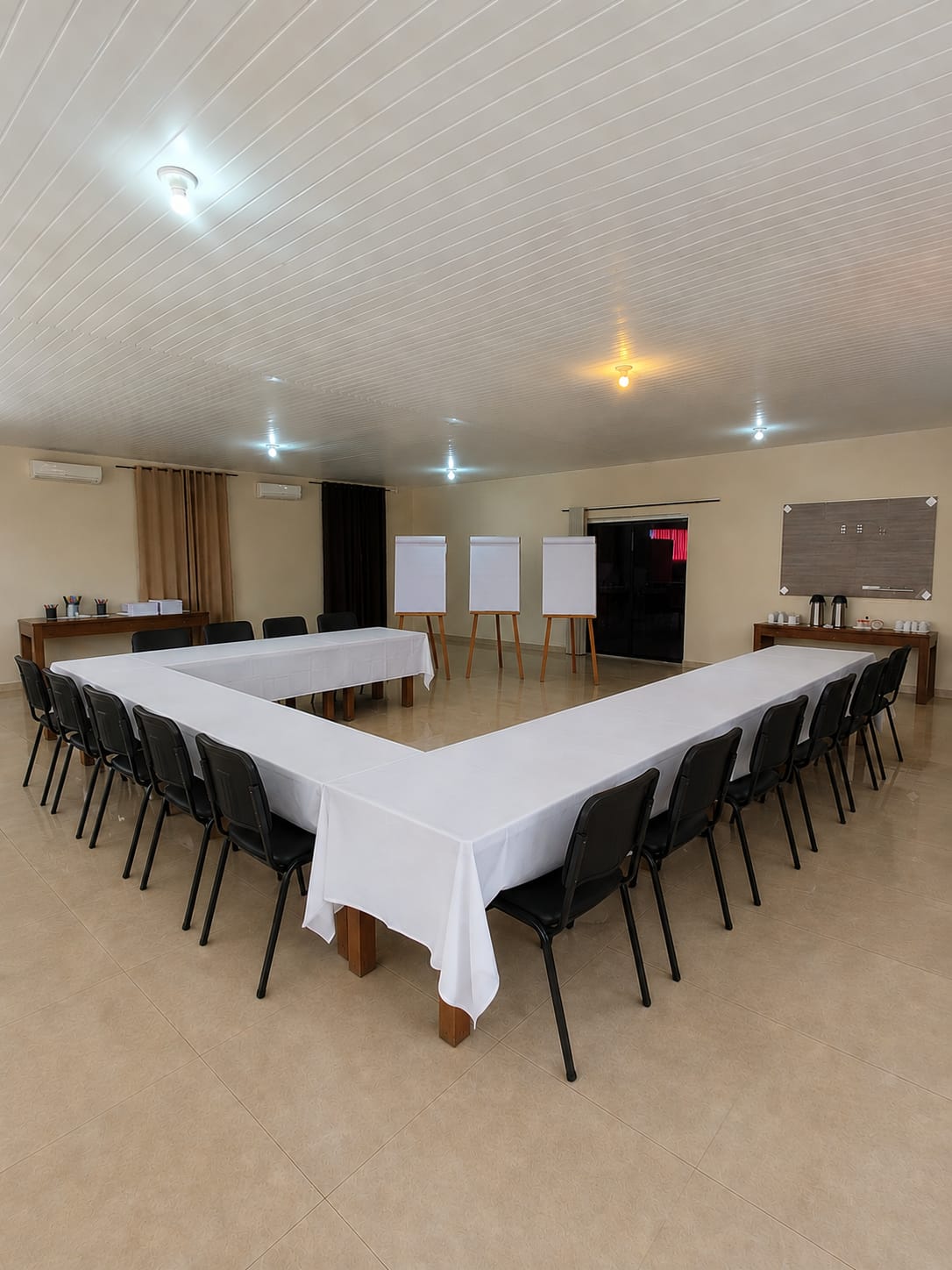 Sala de eventos corporativos da Quinta dos Eucaliptos